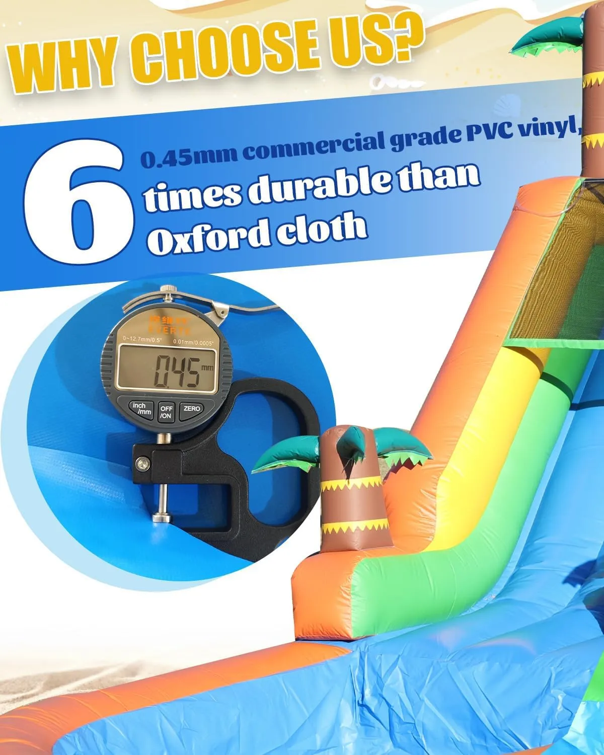 21FT(L) Inflatable Water Slide for Adults Kids, 100% PVC Commercial Adult Water Slide with Blower and Water Tube, Giant Big Blow Up Water Slides for Backyard Outdoor, 21x9x12ft