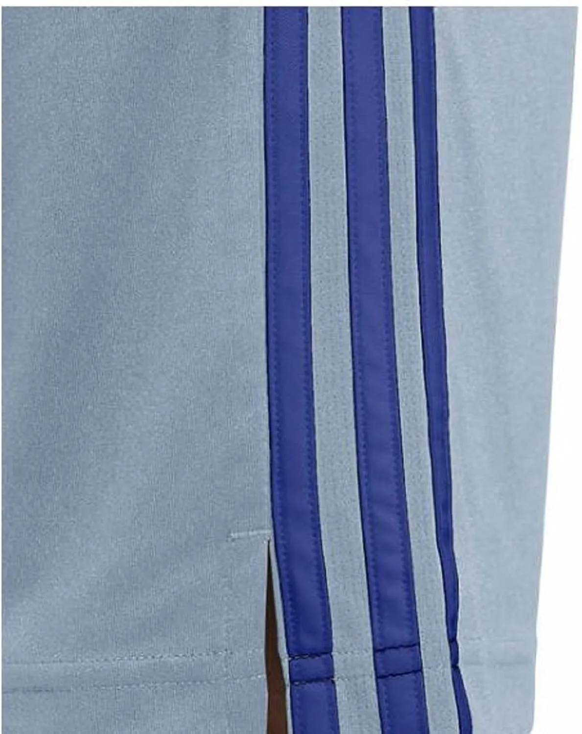 Adidas Men's 3 Stripes Short with Side Zipper Pockets
