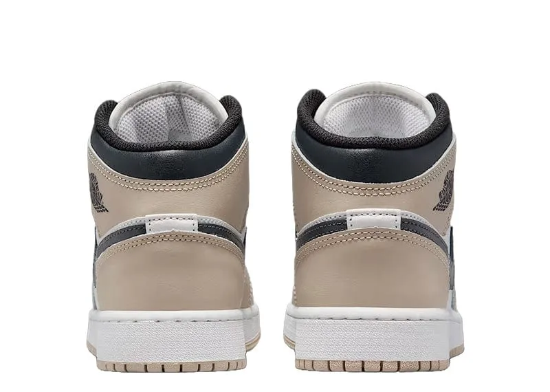 Air Jordan 1 Mid Light Tan (GS)