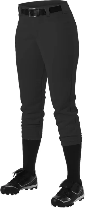 Alleson Athletic Girls Belt Loop Fastpitch Pant – Five Pro-Style Fit, Moisture-Wicking & Durable Fabric