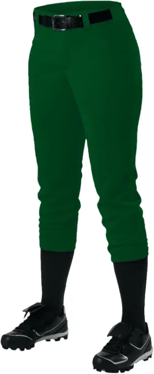 Alleson Athletic Girls Belt Loop Fastpitch Pant – Five Pro-Style Fit, Moisture-Wicking & Durable Fabric