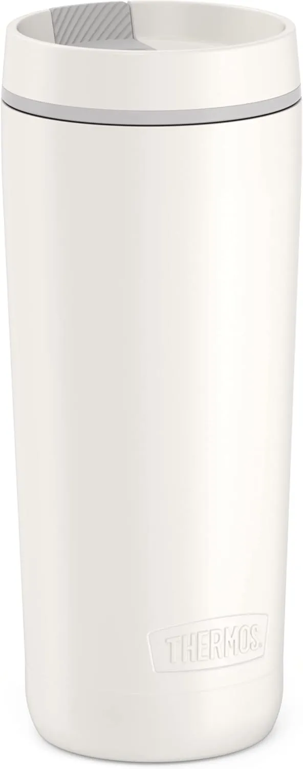 ALTA SERIES BY THERMOS Stainless Steel Tumbler 18 Ounce, Sleet White 18 Ounce, Sleet White
