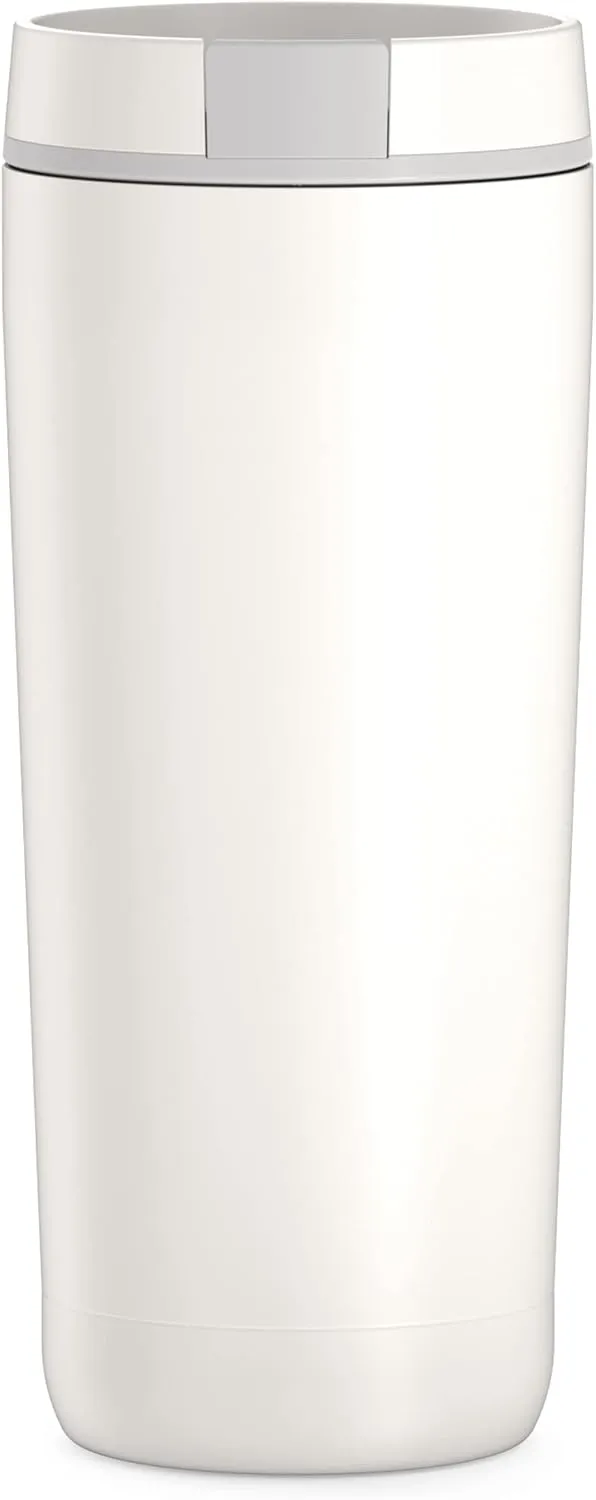 ALTA SERIES BY THERMOS Stainless Steel Tumbler 18 Ounce, Sleet White 18 Ounce, Sleet White