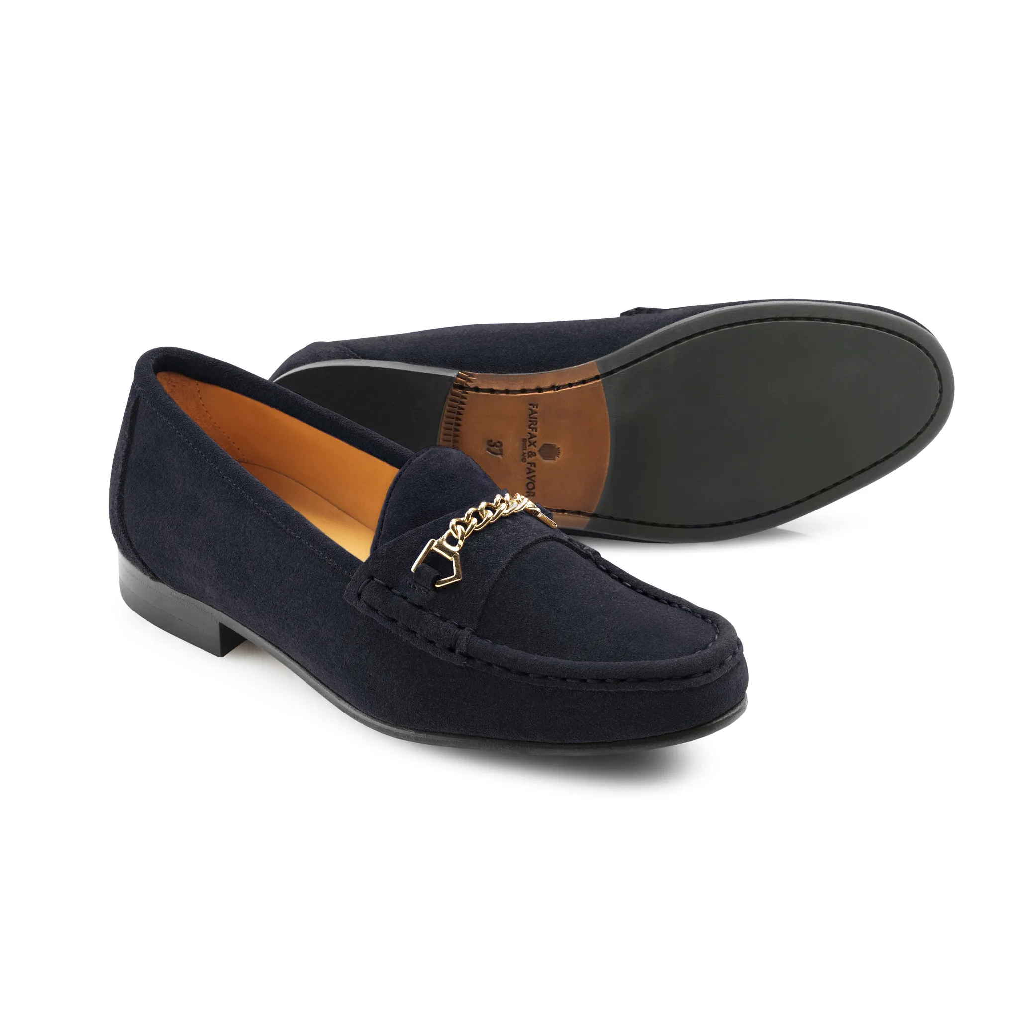 Apsley Loafer Navy Suede