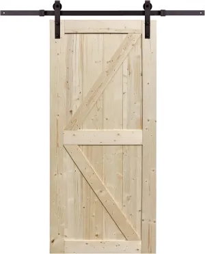 Artisan Sliding Door 36″ Kit, Unfinished with Sliding Door Hardware
