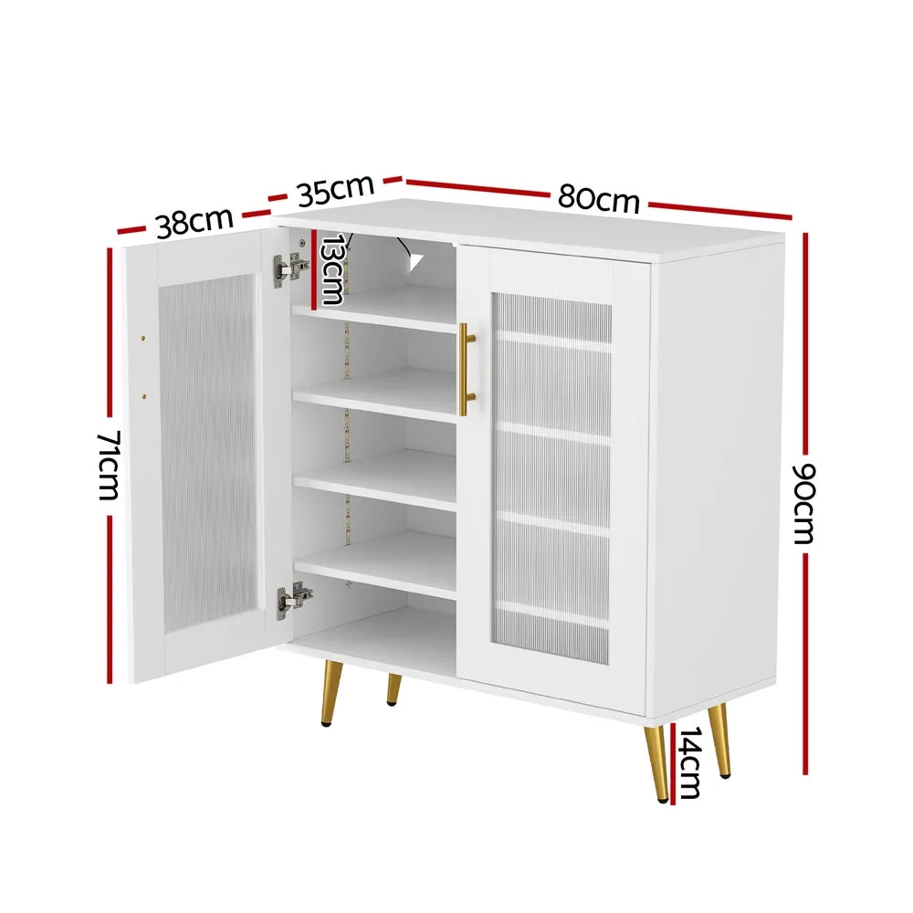 Artiss Shoe Rack with LED Light