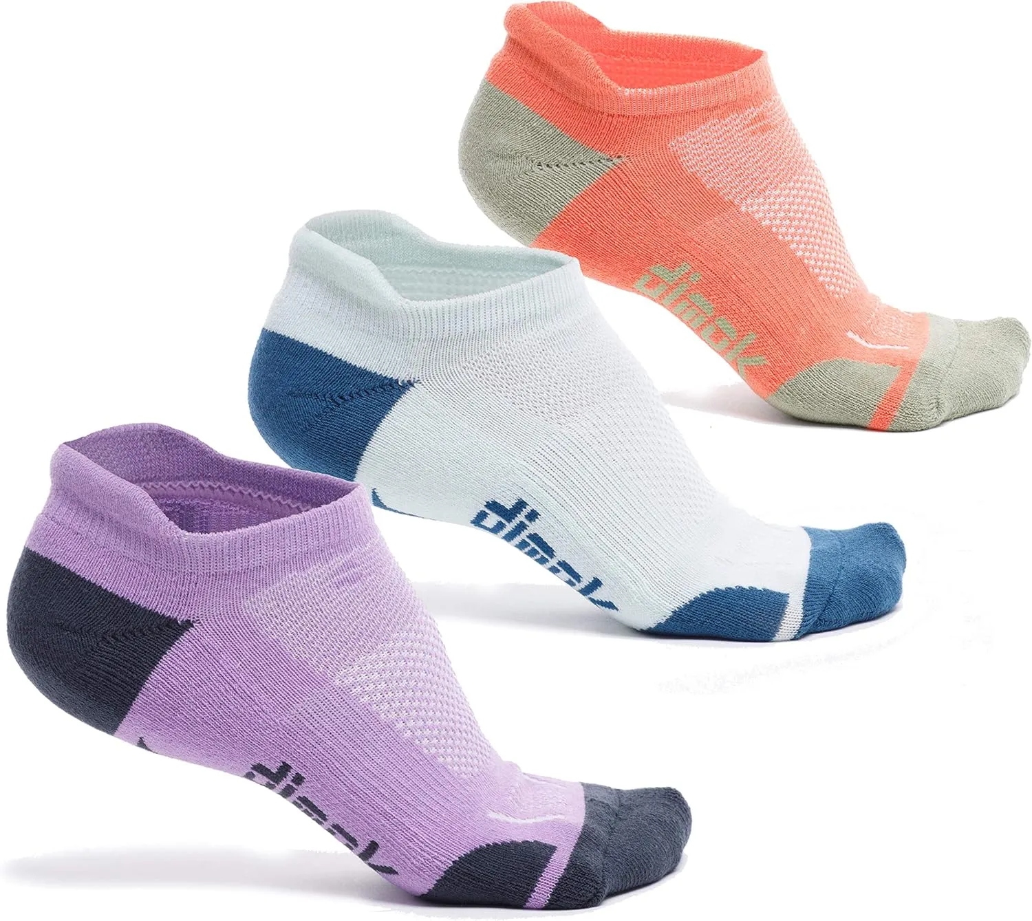 Athletic Running Socks - No Show Wicking Blister Resistant Long Distance Sport Socks for Men and Women