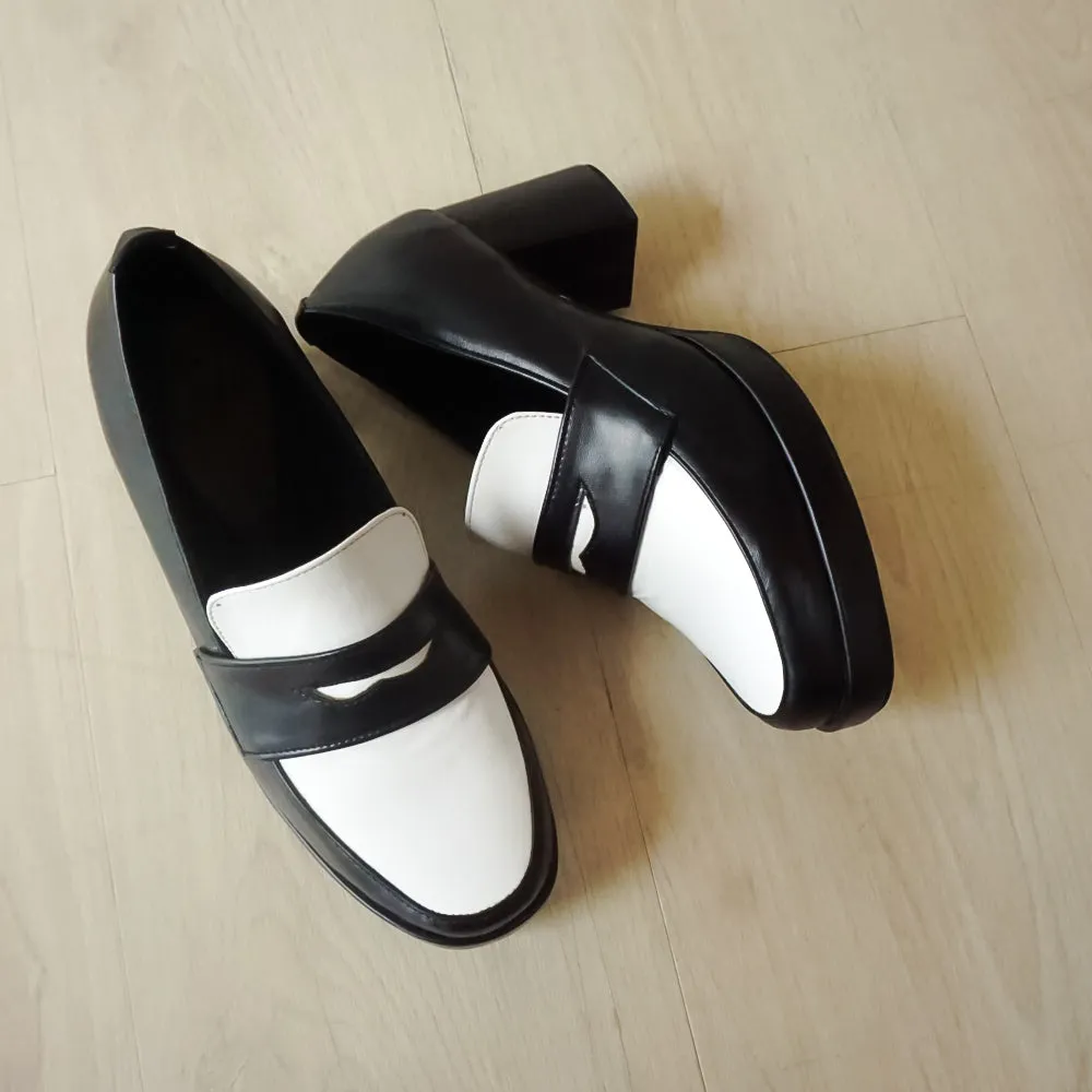 Avra Loafer Heels