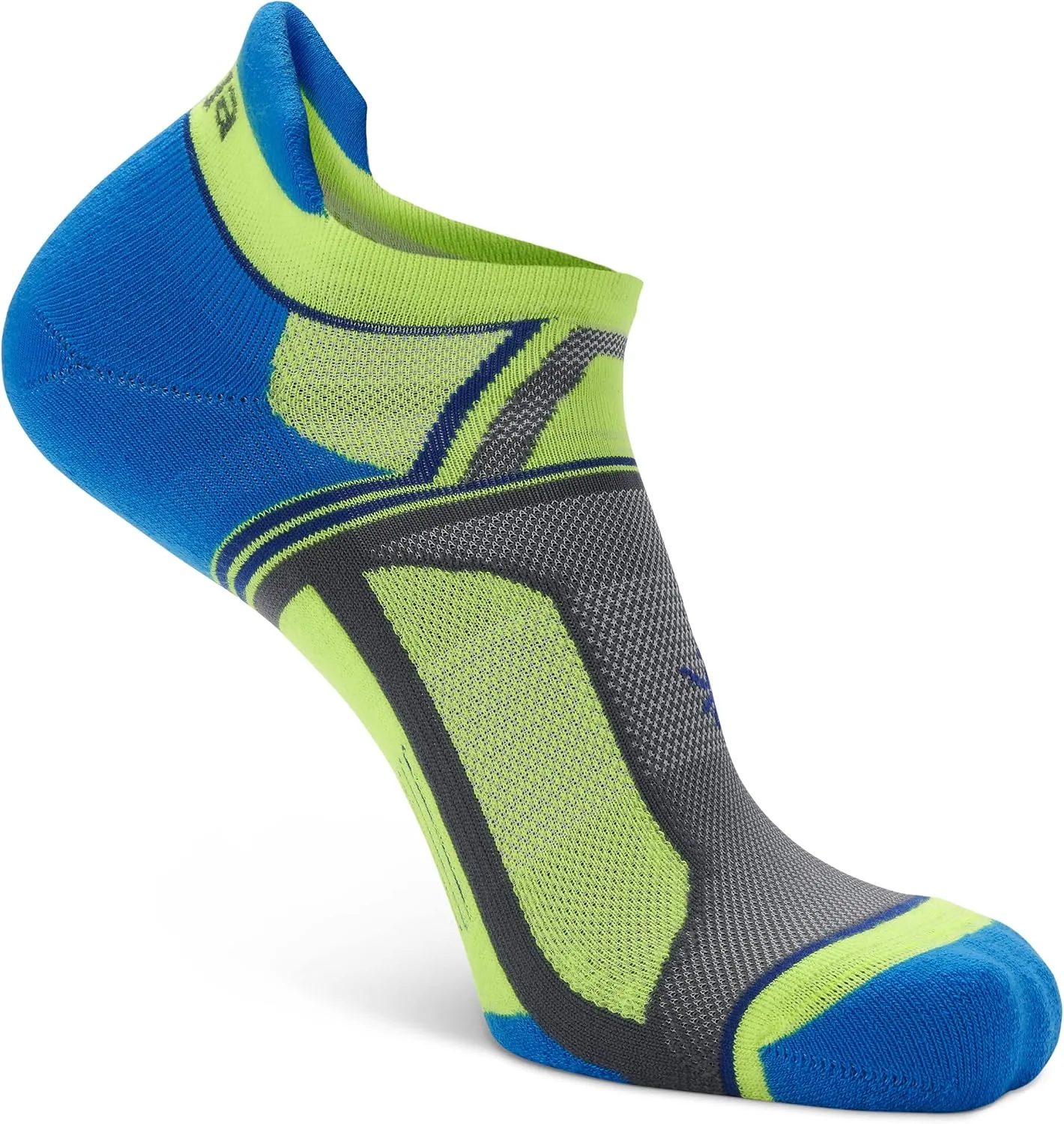 Balega Unisex Adult Hidden Contour Upcycled Impact Resistance/Cushioning Performance No Show Athletic Running Socks (1 Pair)
