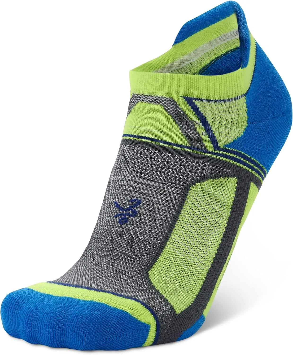 Balega Unisex Adult Hidden Contour Upcycled Impact Resistance/Cushioning Performance No Show Athletic Running Socks (1 Pair)