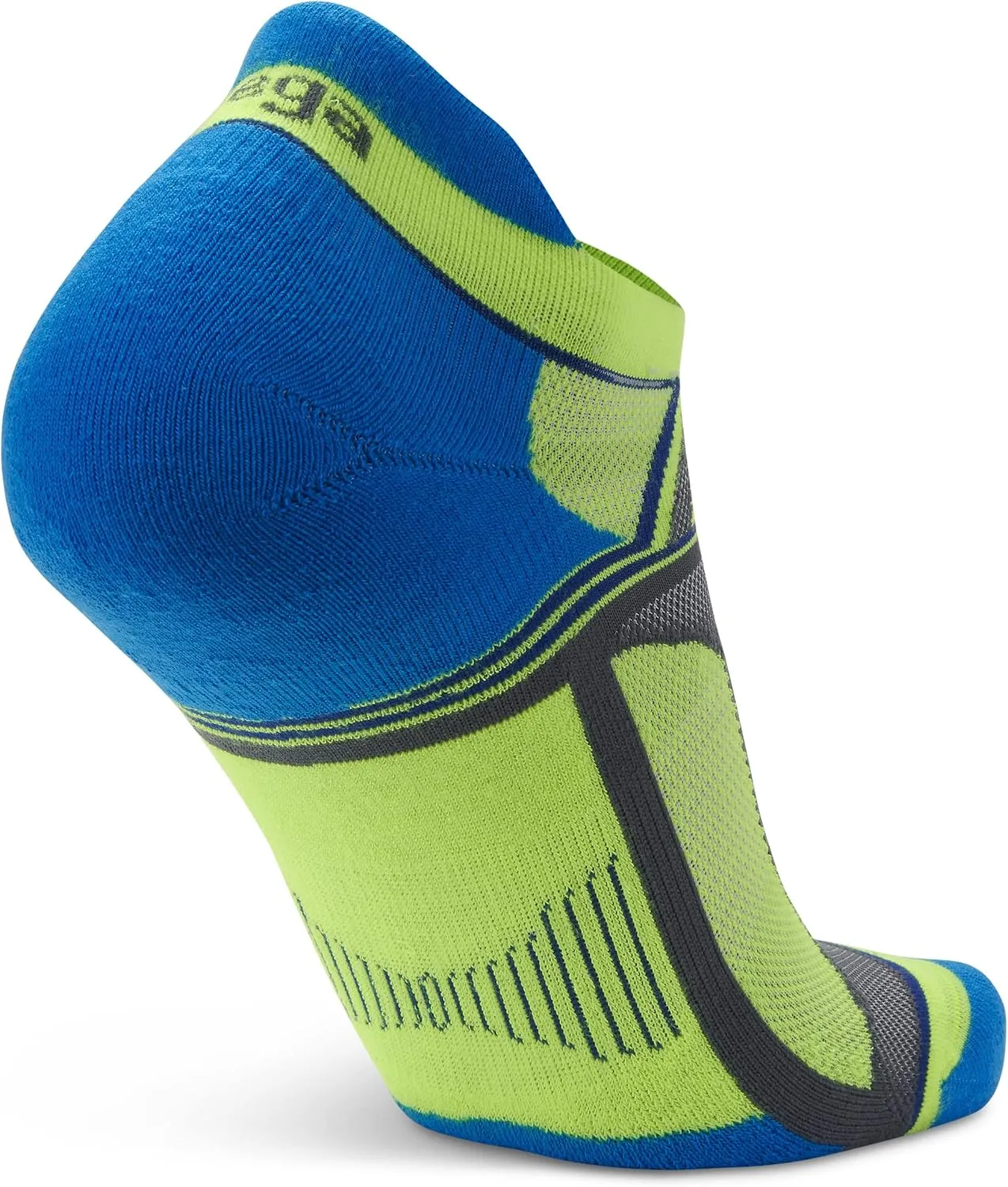 Balega Unisex Adult Hidden Contour Upcycled Impact Resistance/Cushioning Performance No Show Athletic Running Socks (1 Pair)
