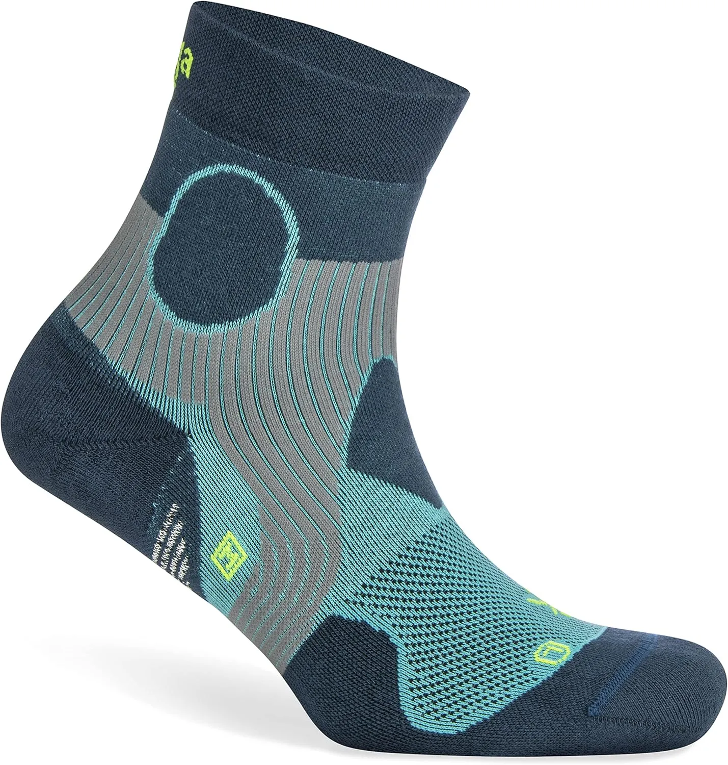 Balega Women's Athletic Support Compression Fit Performance Quarter Running Socks (1 Pair)