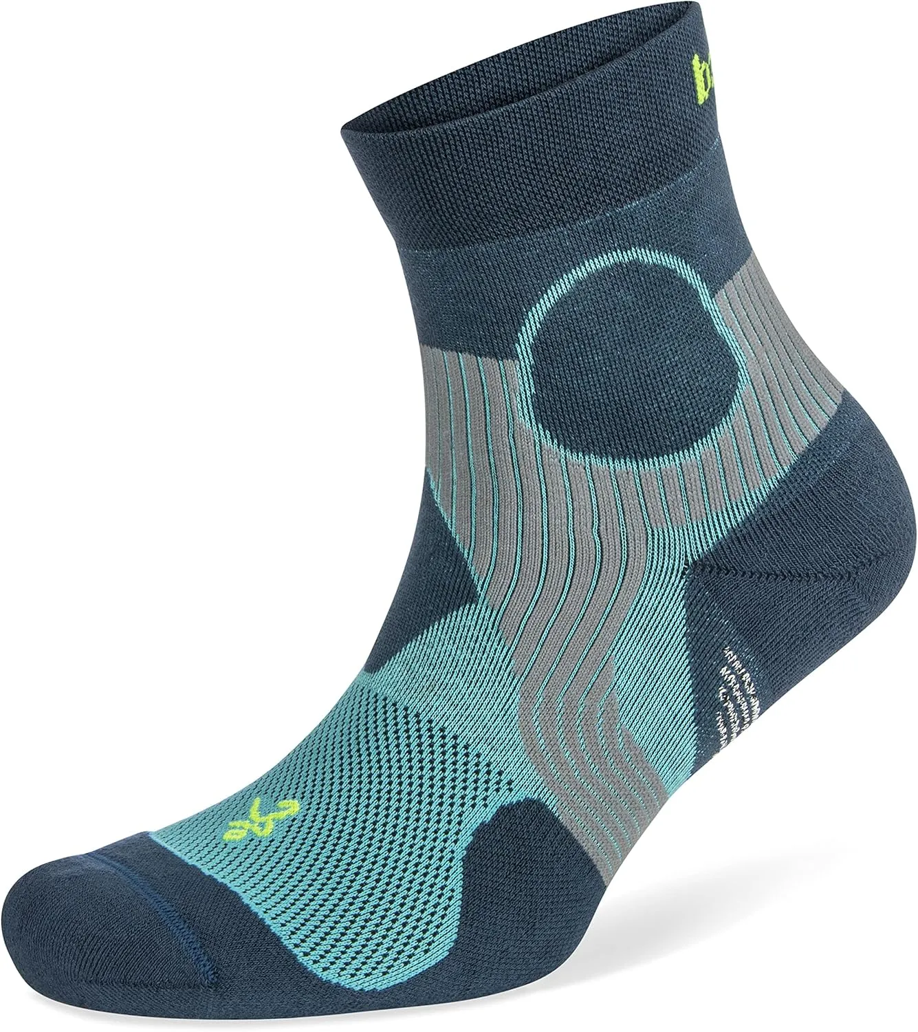 Balega Women's Athletic Support Compression Fit Performance Quarter Running Socks (1 Pair)