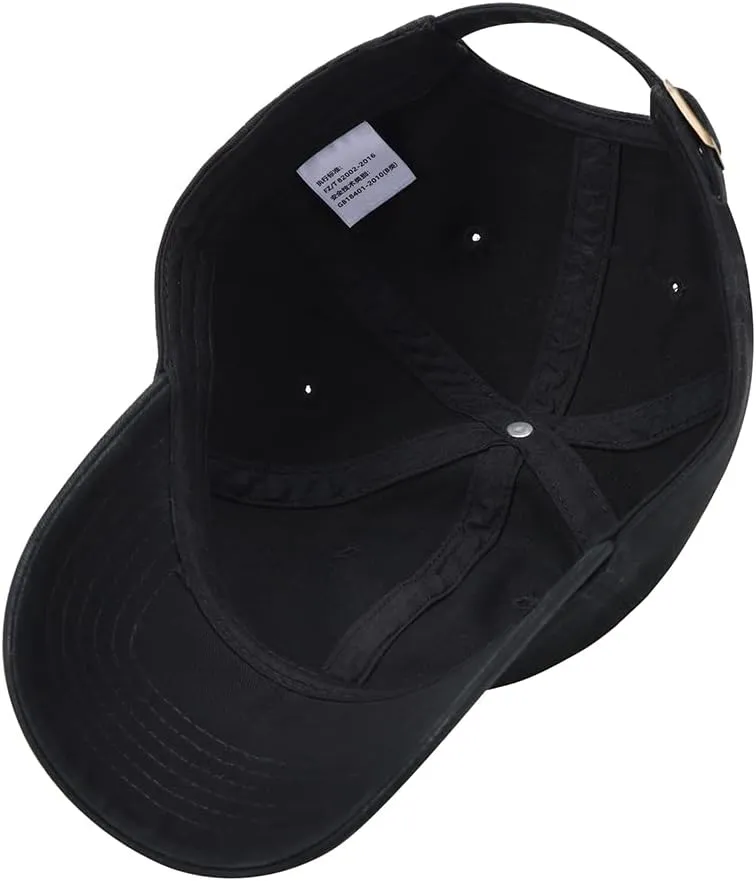 Baseball Cap Men Boston Terrier Embroidered Washed Cotton Dog Hat Baseball Caps