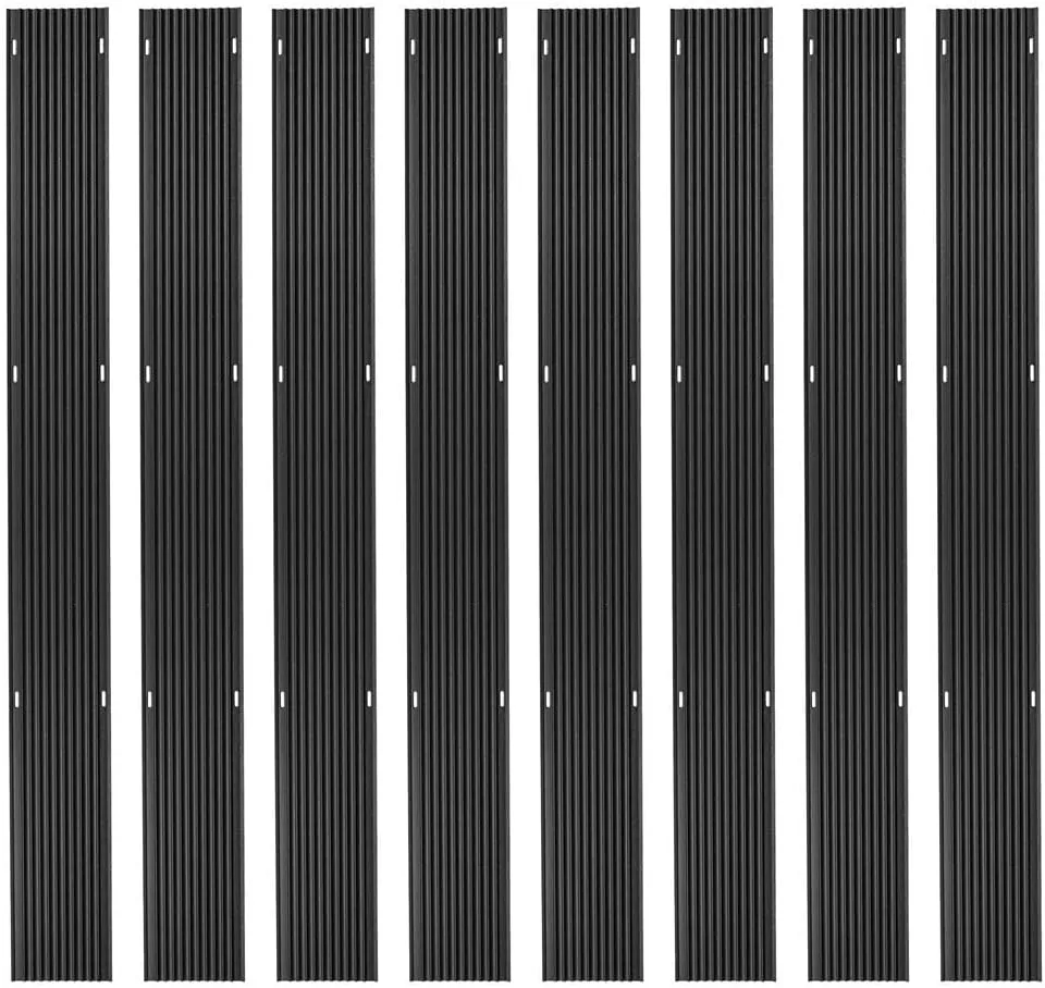 Black Ice Snowmobile Trailer Ski Guides 5' Carbide Glide Protector 8 Pack for 40' Total SKI-G60-8 for Trailers or Truck Beds