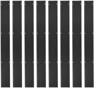 Black Ice Snowmobile Trailer Ski Guides 5' Carbide Glide Protector 8 Pack for 40' Total SKI-G60-8 for Trailers or Truck Beds