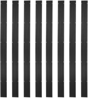 Black Ice Snowmobile Trailer Ski Guides 7'10" Carbide Glide Protector 8 Pack for More Than 62' Total SKI-G96-8 for Trailers or Truck Beds