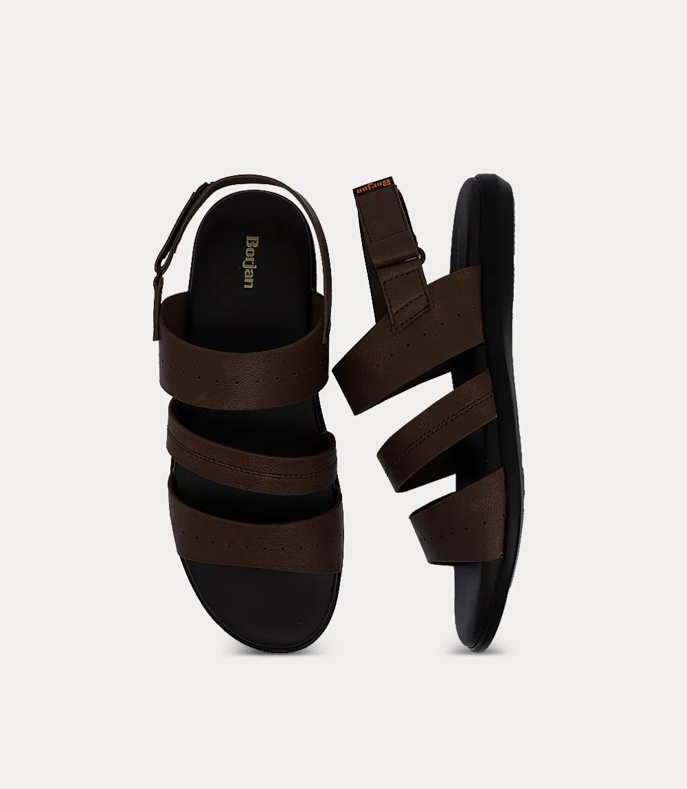 BM6858-KASTANI-Men Sandal