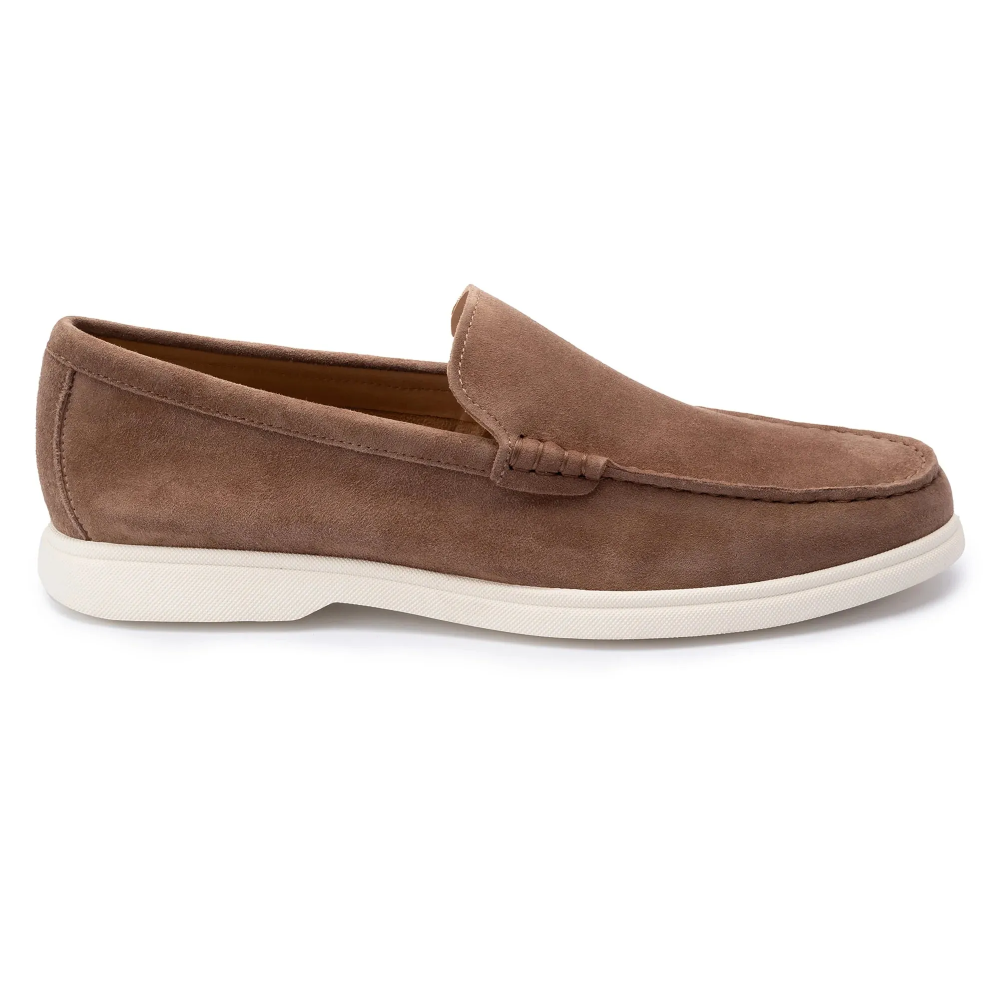 Brown Suede Loafers