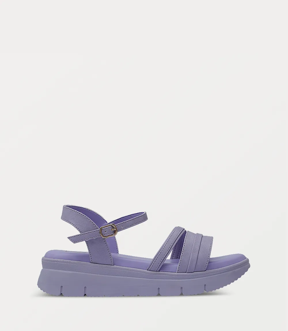 BW10321-LILAC-Women Comfort Sandal