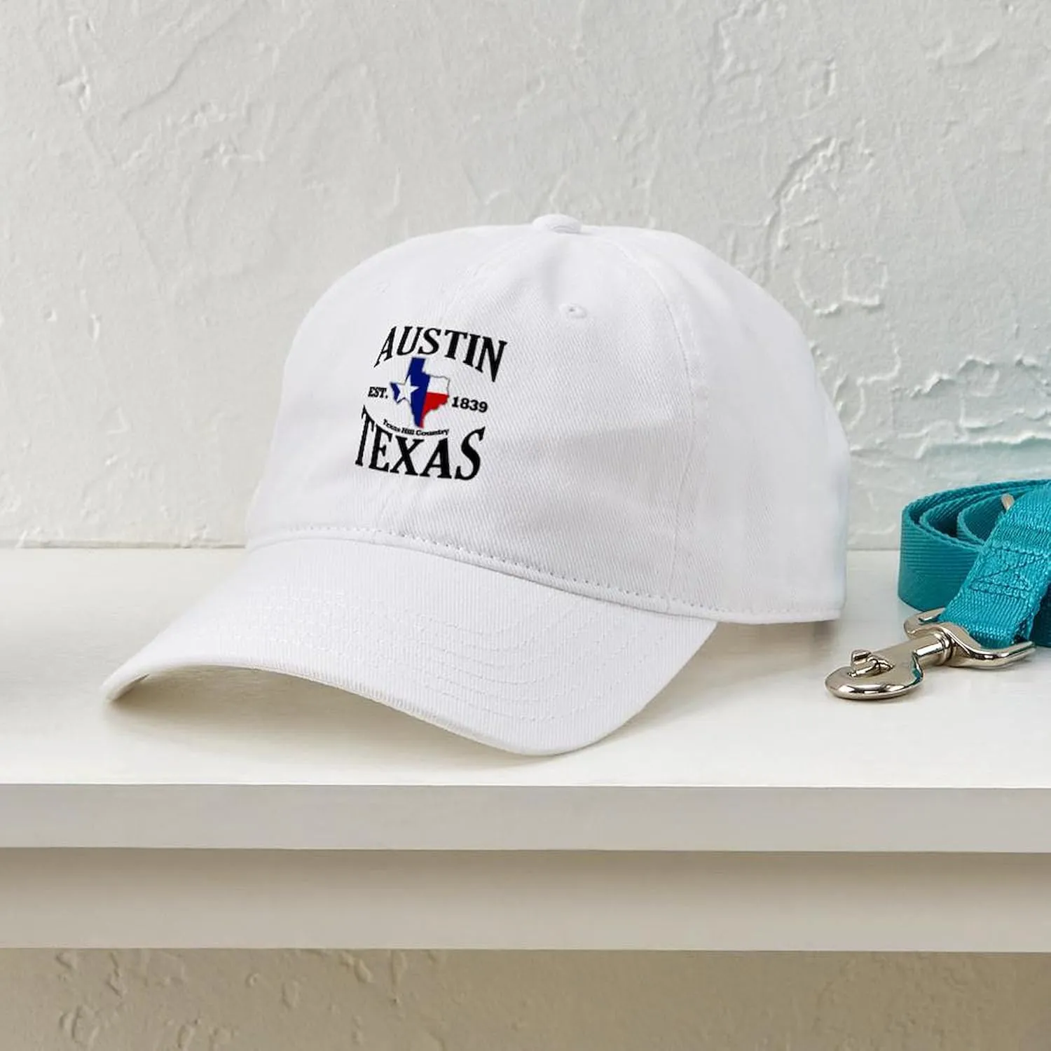 CafePress Texas Retro State Flag Black Cap Black Baseball Cap