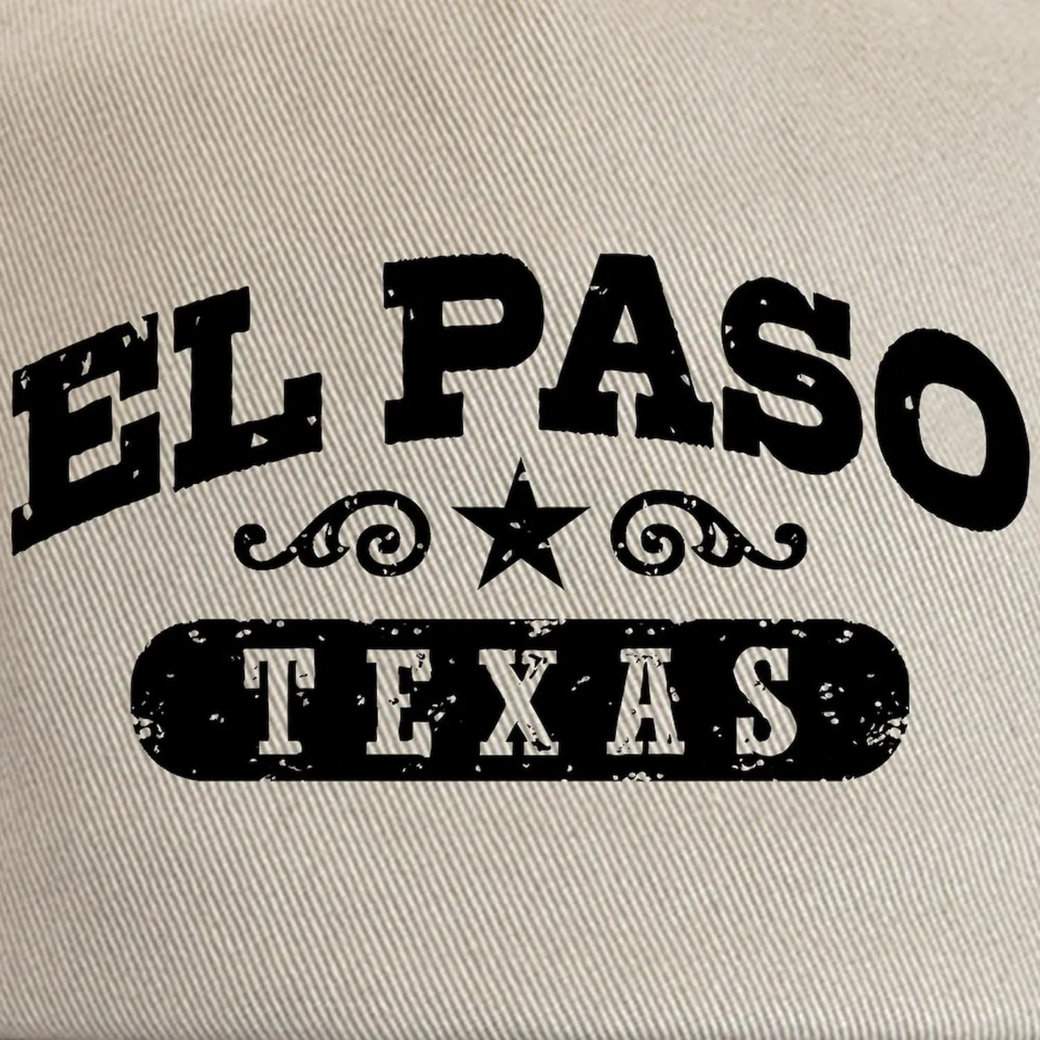 CafePress Texas Retro State Flag Black Cap Black Baseball Cap