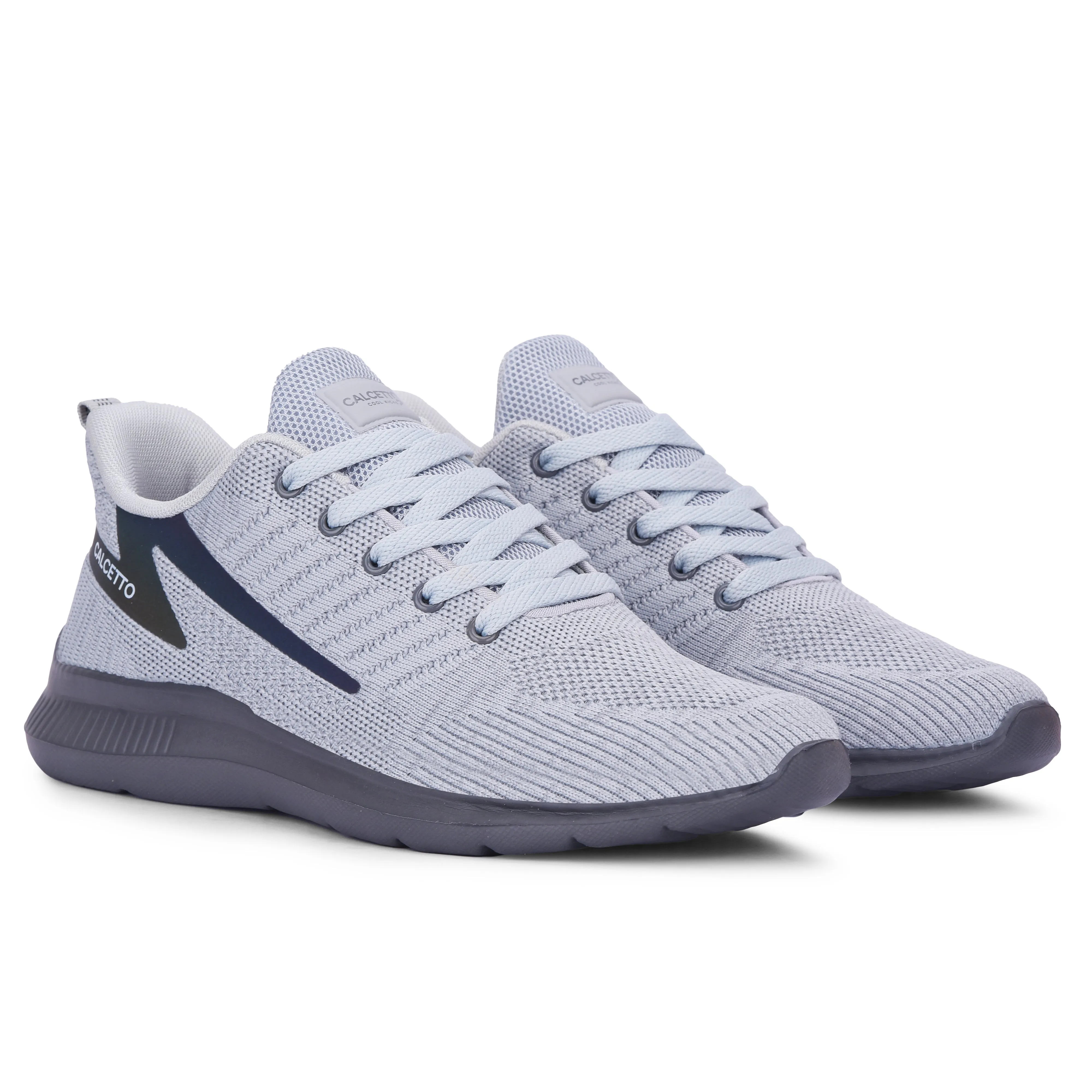 Calcetto Lightweight Casual Men's Running Sports Shoes CLT-0992 Light Grey