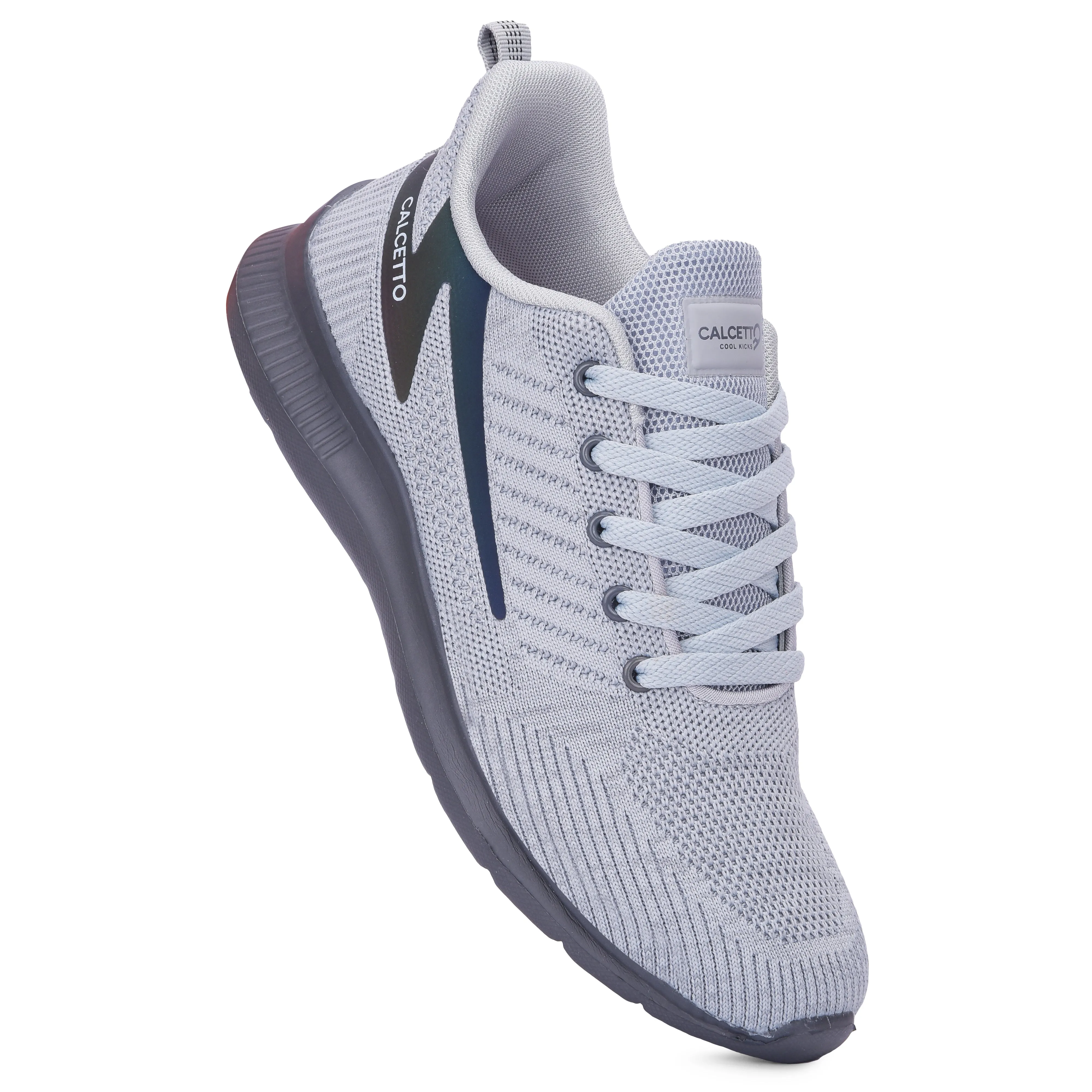 Calcetto Lightweight Casual Men's Running Sports Shoes CLT-0992 Light Grey