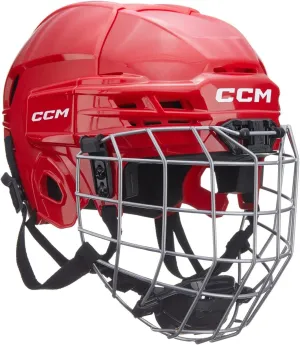 CCM Tacks 70 Hockey Helmet Combo with Cage, Junior/Youth