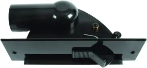 Centec Systems 40124 Central Vacuum Automatic Dustpan Sweep Inlet, Black