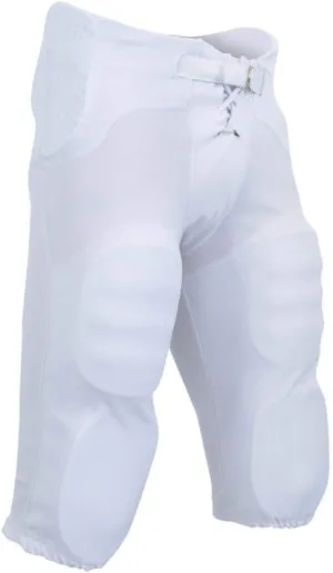 Champro Integrated Football Pant with Built-in Pads White