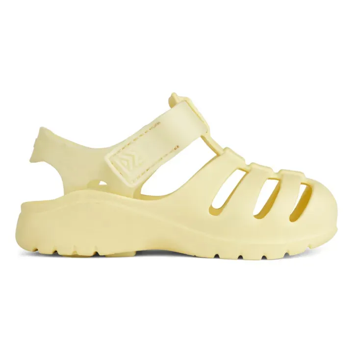 Chunky Jelly Sandals | Yellow