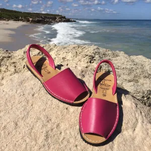 Classic Pink Ladies leather sandal! - LAST PAIRS 40,41,42