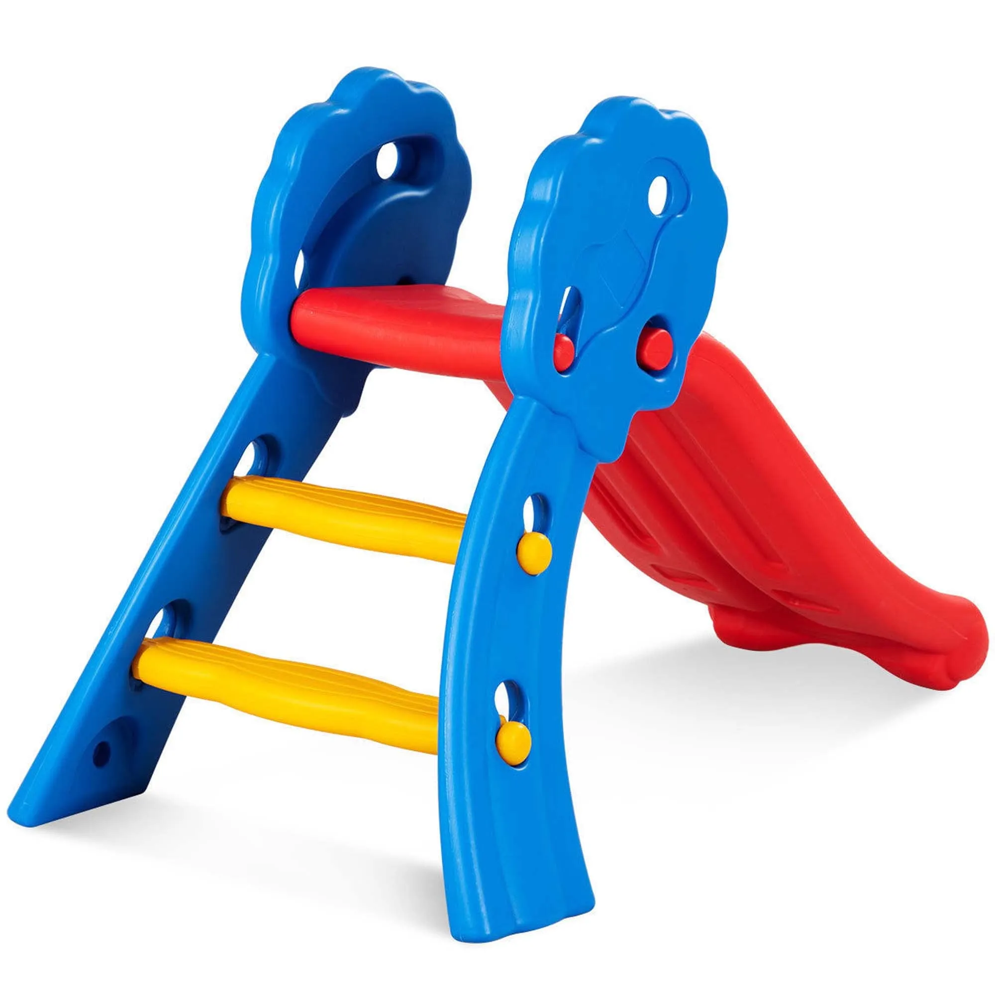 Costway Children Kids Junior Folding Climber Play Slide Indoor Outdoor Toy Easy Store