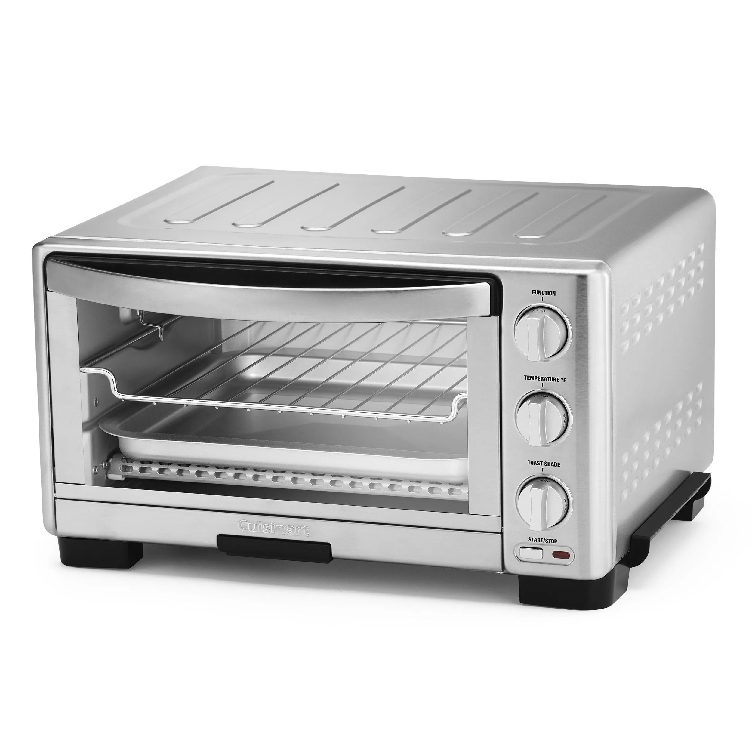 Cuisinart TOB-1010 Toaster Oven Broiler, 14" x 15.75" x 14", Silver