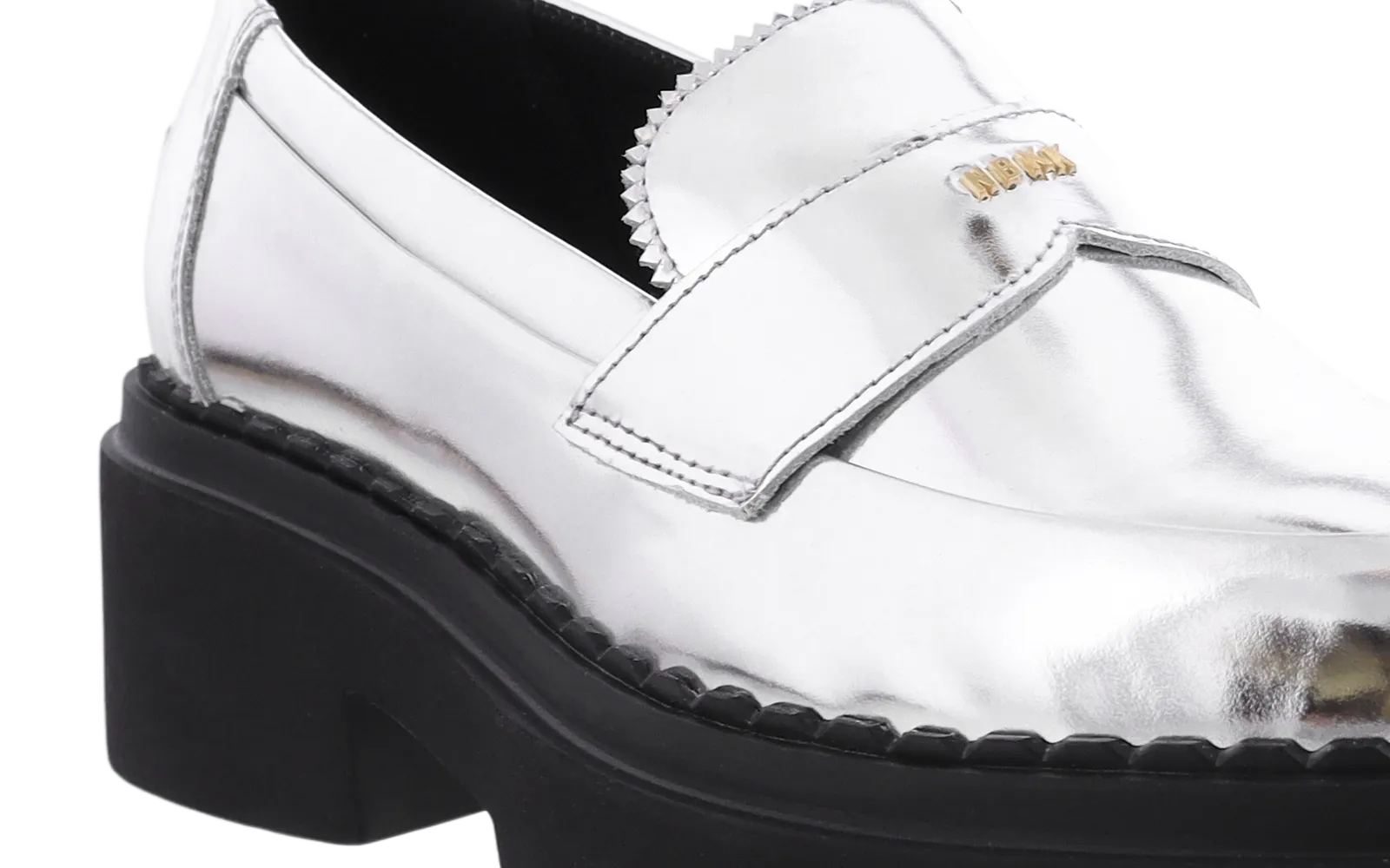 Dames Frankie Loader Loafer Zilver