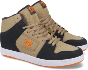 DC Men's Manteca 4 HI Sneaker, Grey/Beige/Khaki, 12.5