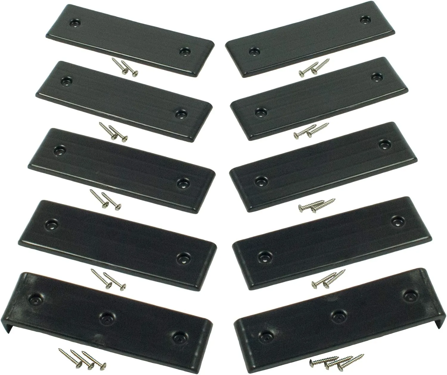 E-Z Slide Boat Trailer Slides and Bunkenders for 4” bunks – in Black or White