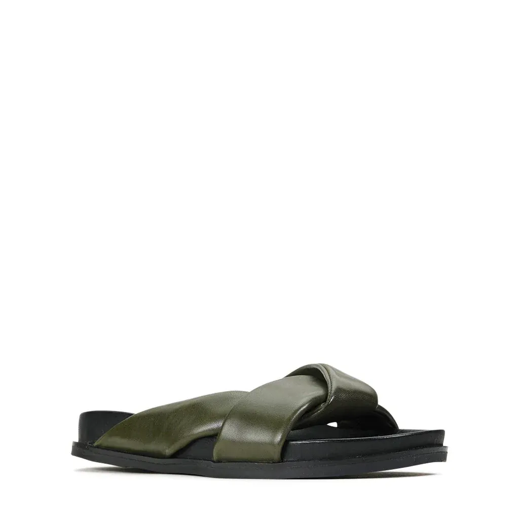 EOS Cross Dark Olive Slide