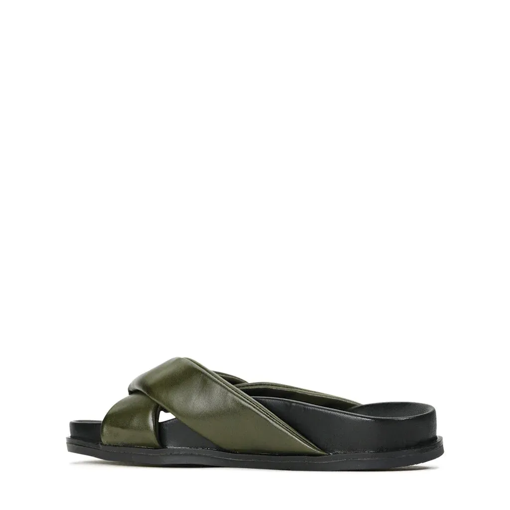 EOS Cross Dark Olive Slide