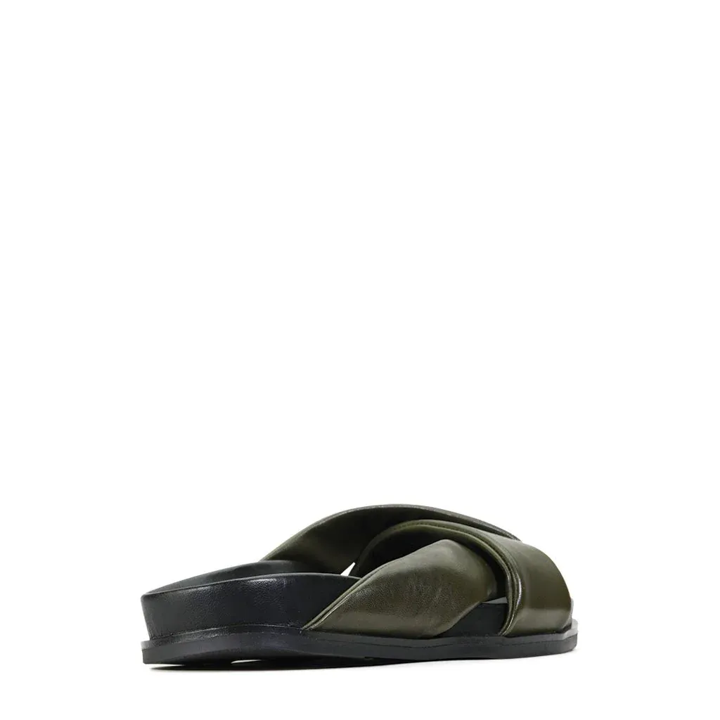 EOS Cross Dark Olive Slide