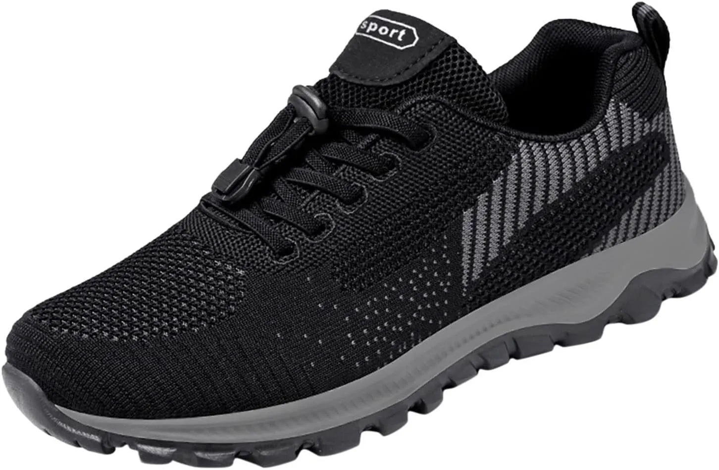 Fashion Summer and Casual Men Sports Shoes Non Slip Mesh Breathable Solid Color Comfortable Sneaker for Men