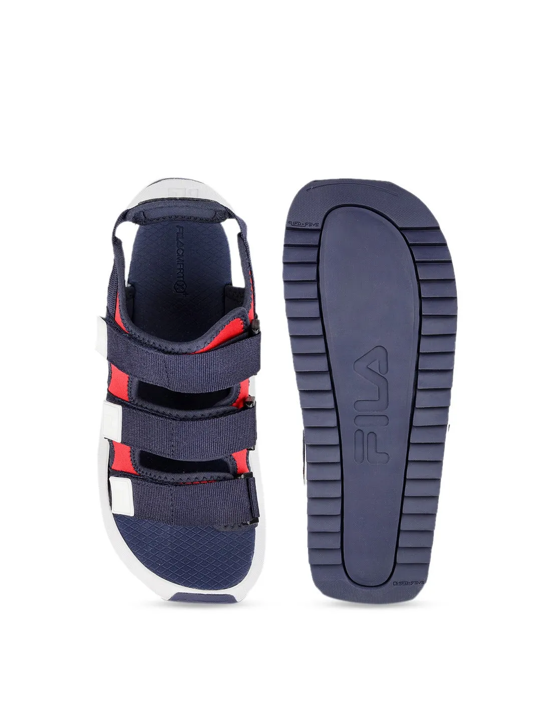 Fila Black Erazzo Men's Sandals