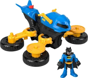 Fisher-Price Imaginext DC Super Friends Batman Toy Figure and Transforming Batcycle for Pretend Play Kids Ages 3  Years