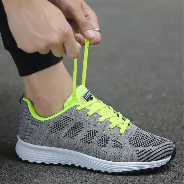 Flats Womens Mesh Time-limited sale Sneakers Exclusive offer Breathable