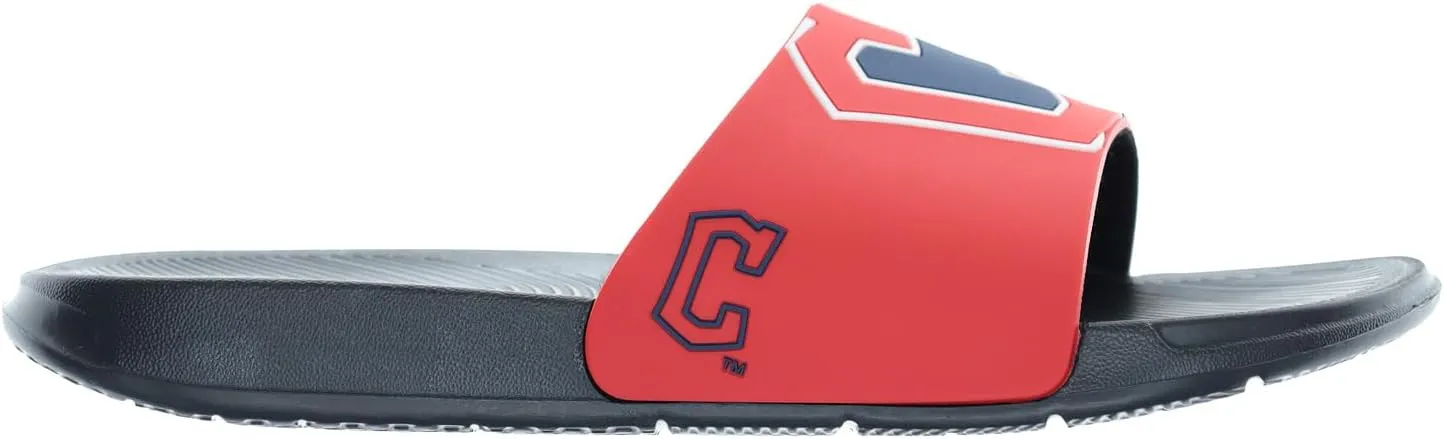 FOCO Men's MLB Big Logo Raised Slide