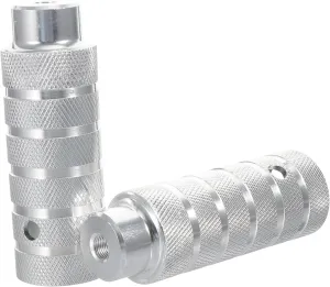 Happyyami Aluminum Alloy Bike Rear Axle Stunt Pegs for Road Universal Bikes Set of 2