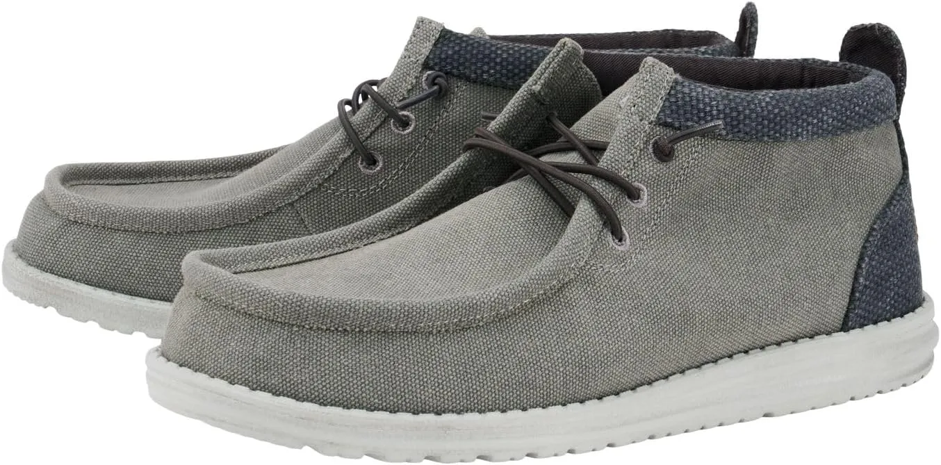 HEYDUDE Wally Mid Stretch, Pull on Boots, Comfortable & Light-Weight
