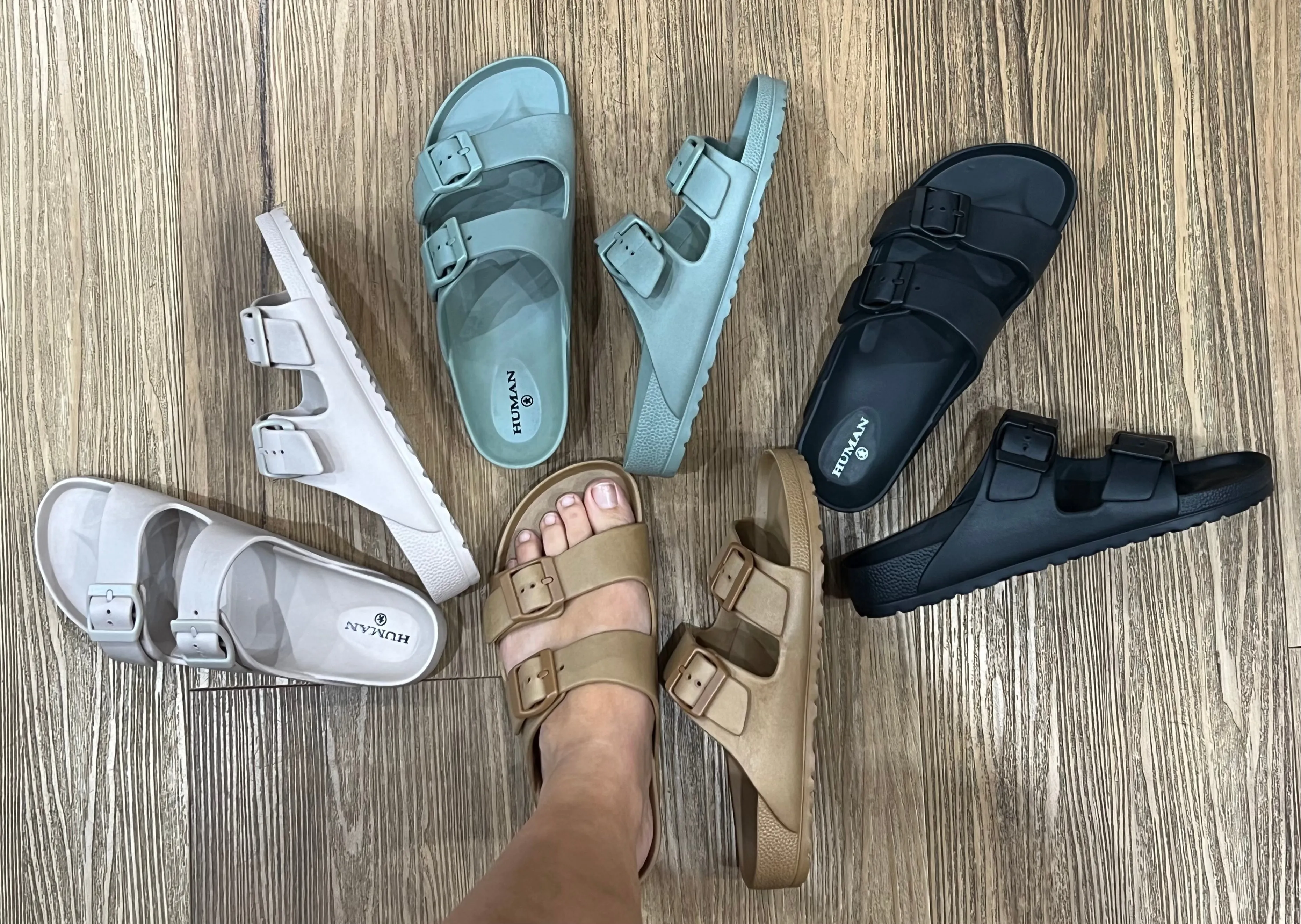 Human 'Ripe' Slide - Cool Grey