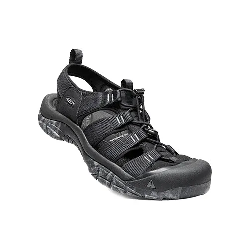 Keen Newport H2 (Men) - Black/Swirl Outsole